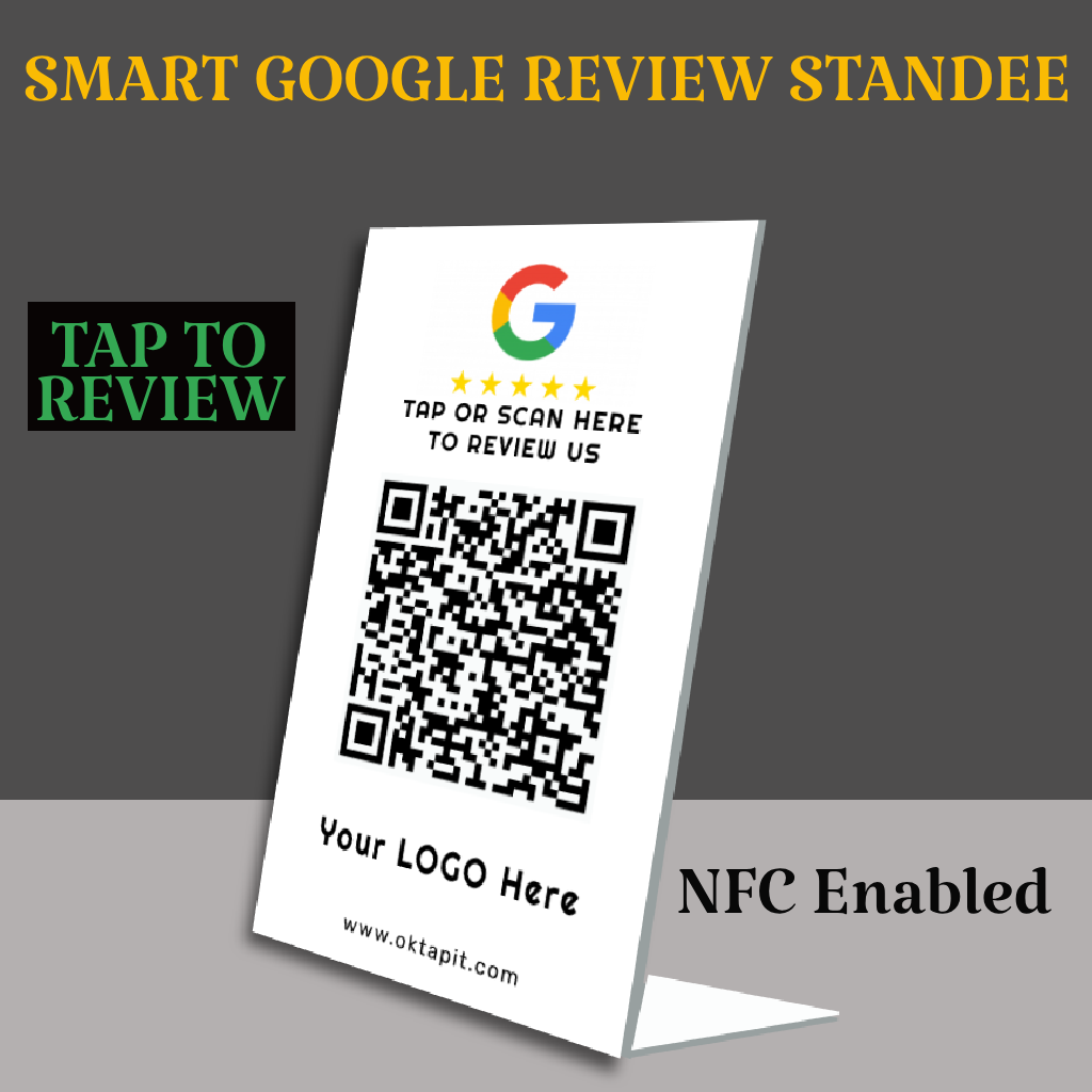 Google Review Standee ( NFC Enabled)