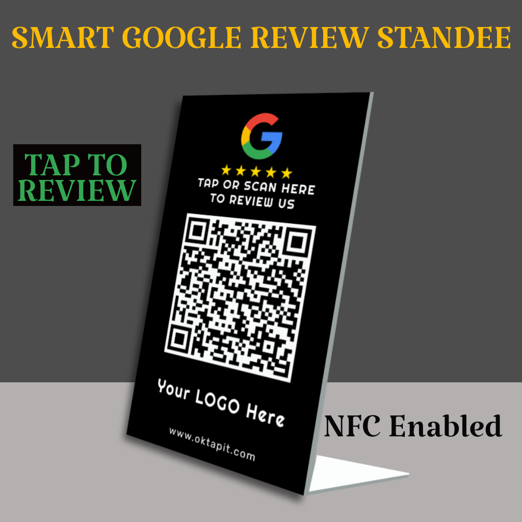 Google Review Stand ( NFC Enabled)