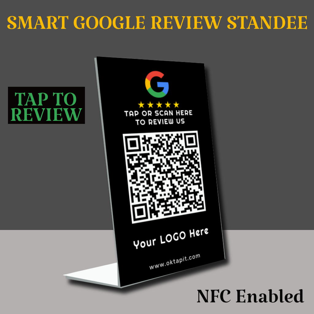 Google Review Stand ( NFC Enabled)