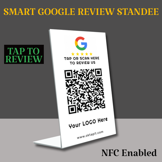 Google Review Standee ( NFC Enabled)