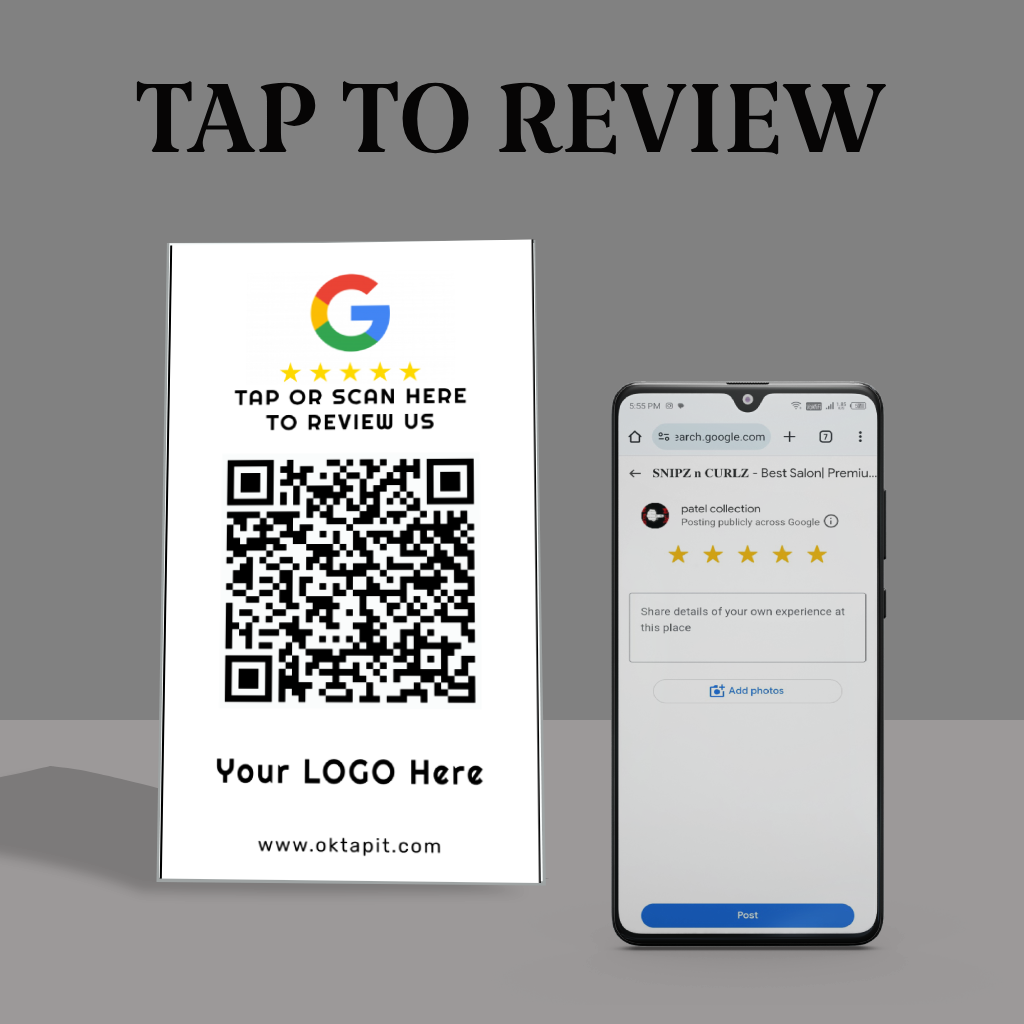 Google Review Standee ( NFC Enabled)